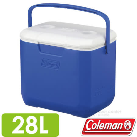 【美國 Coleman】EXCURSION 海洋藍冰箱 28L.高效能行動冰箱.保冷保冰箱.冰筒.冰桶.置物箱.保鮮桶/CM-27861✿30E010